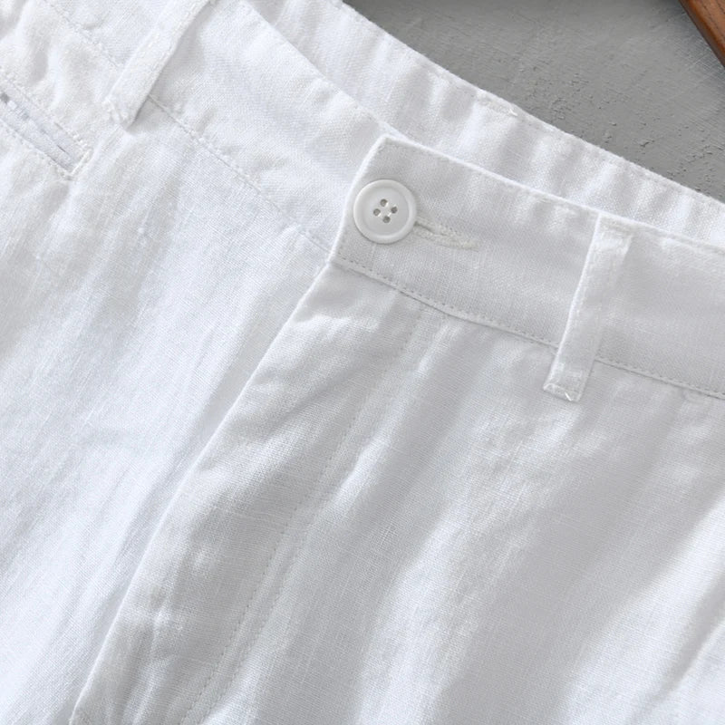 The Capri Linen Shorts