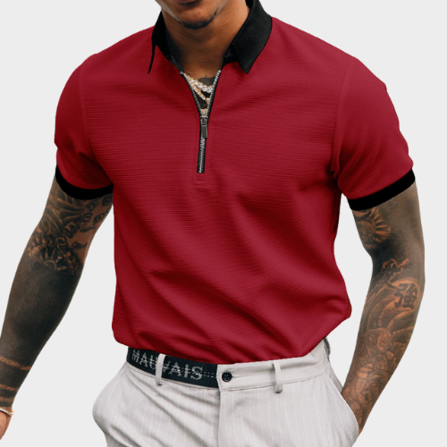 The Taverna Quarter-Zip Polo