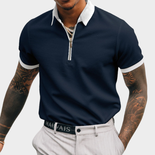 The Taverna Quarter-Zip Polo