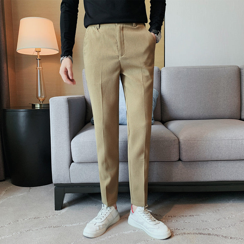 The Vellano Waffle Trouser