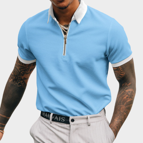 The Taverna Quarter-Zip Polo