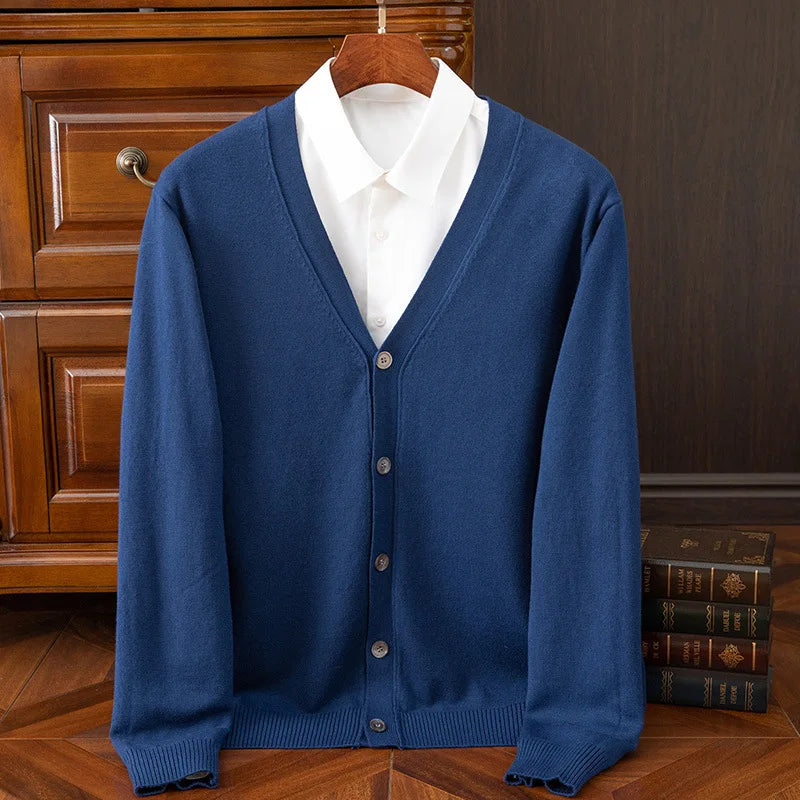 The Ashford Cashmere Cardigan