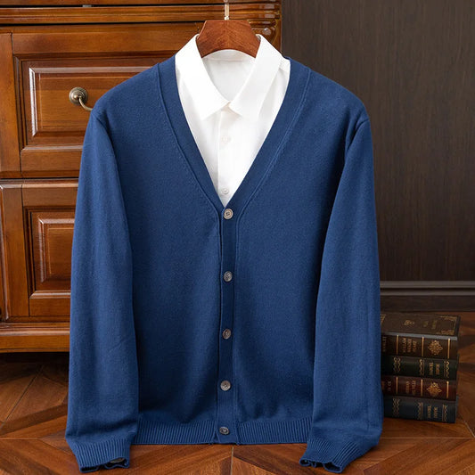 The Ashford Cashmere Cardigan